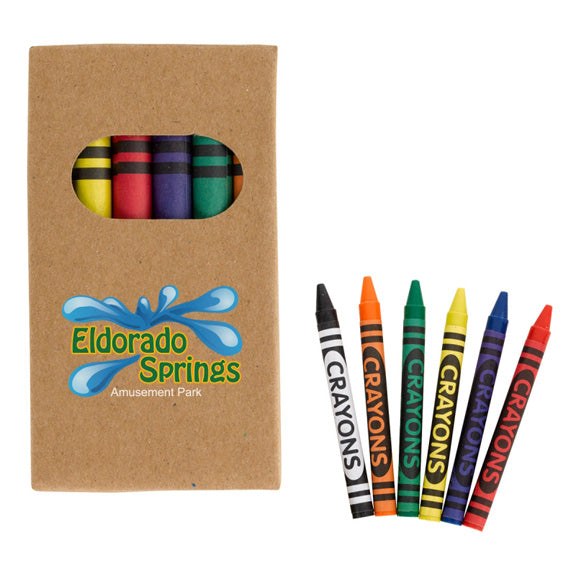 6 Piece Crayon Set