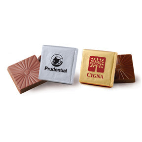 personalized Belgian Chocolate Squares