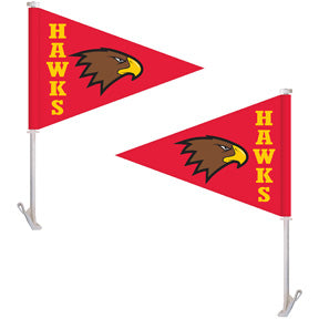 Double Sided Pennant Style Custom Car Flag