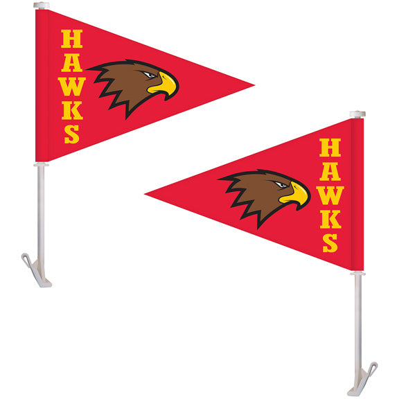 Double Sided Pennant Style Custom Car Flag