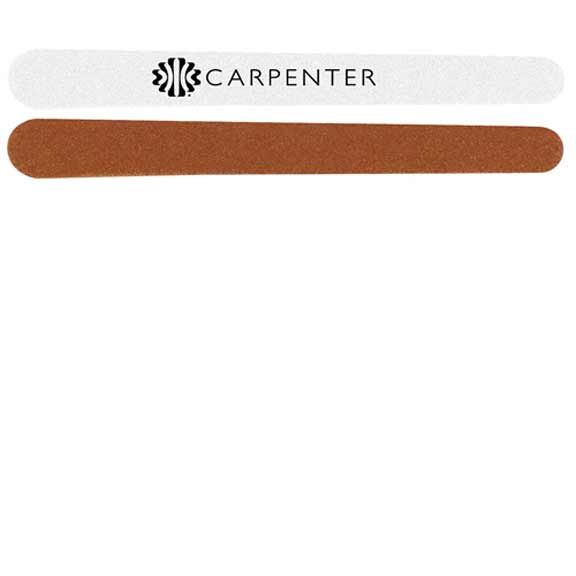 White Emery Board Nail File