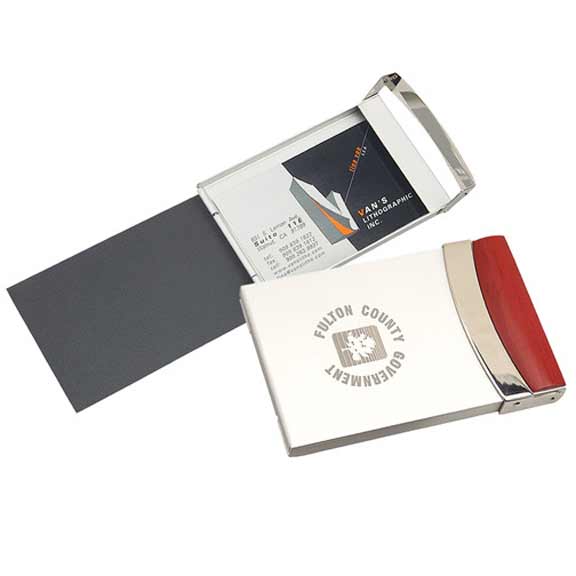 Flip Flap Business Card Holder & Money Clip