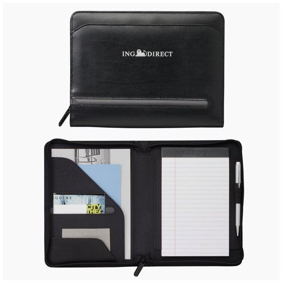 Distinctions Jr. Zippered Padfolio