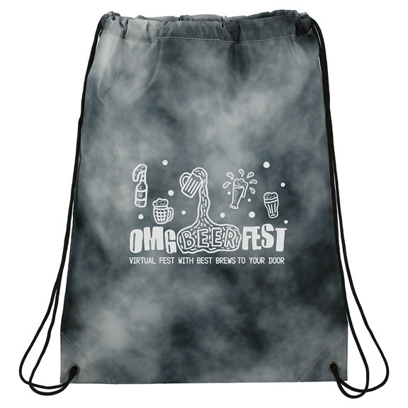 Tie Dyed Drawstring Bag