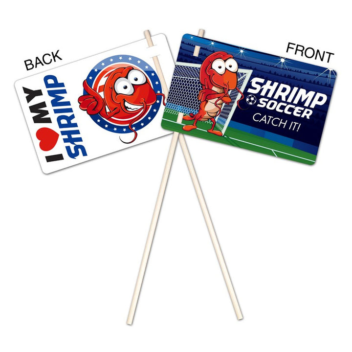 Flexible Plastic Flag - UV-Coated 1S 5.25x8.5