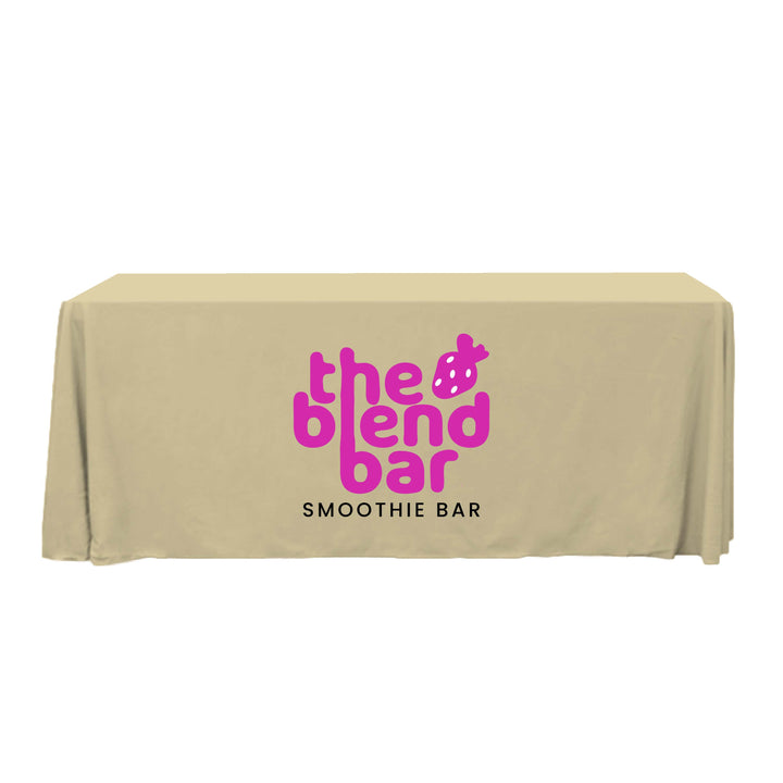 6 ft. Throw PolyKnit™ Table Cover (Full Color Logo)