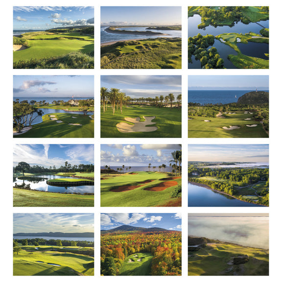 Fairways and Greens 13 Month Wall Calendar