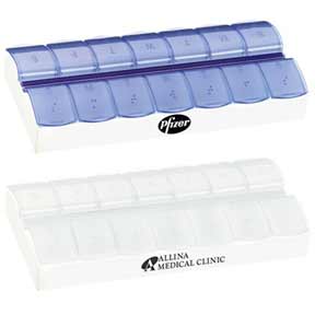 AM/PM Jumbo Easy Scoop Pill Box