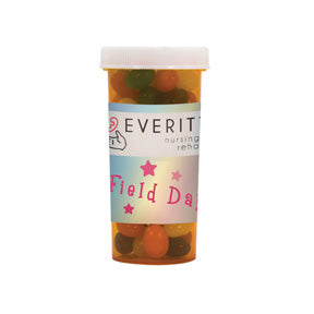 Large Pill Bottle with Candies