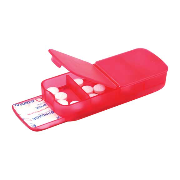 Bandage Dispenser W/ Pill Case