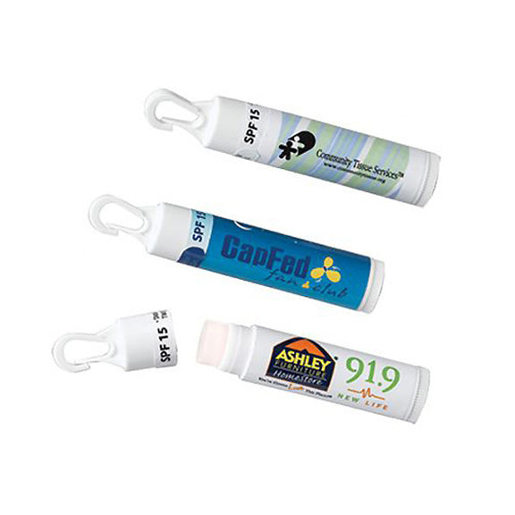 Lip Balm with Clip SPF15 (USA MADE)