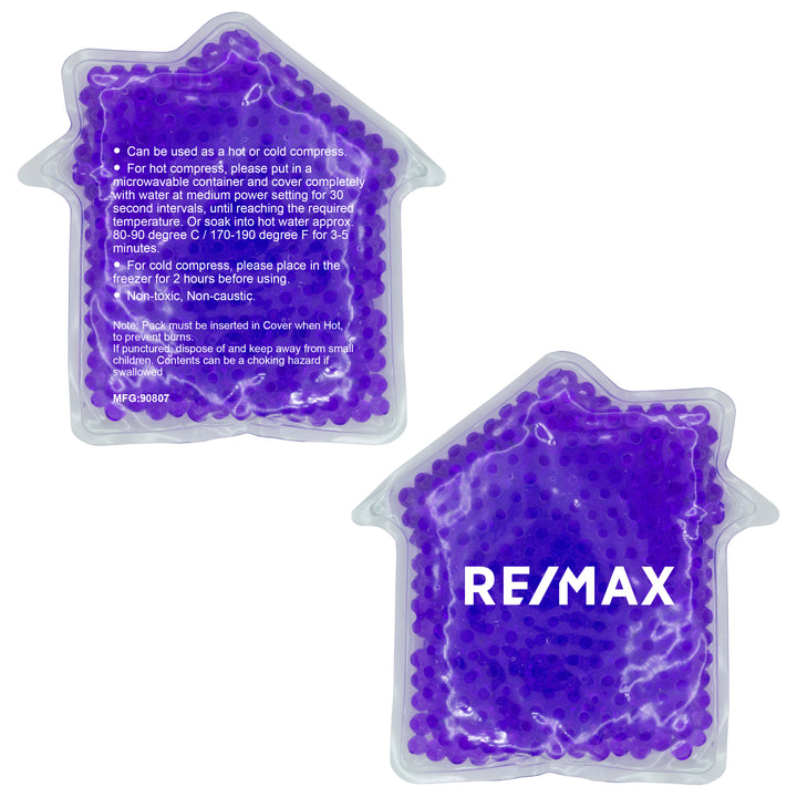 Gel Tekbeads Hot/Cold Pack - House