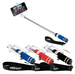 Mini Selfie Stick with Lanyard