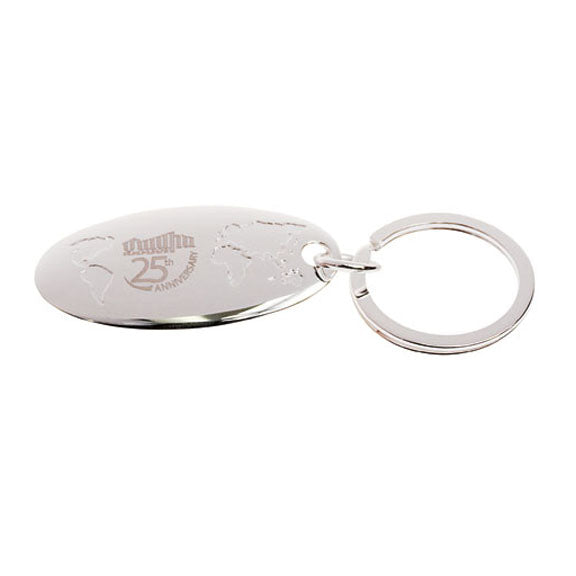 World Oval Key Holder