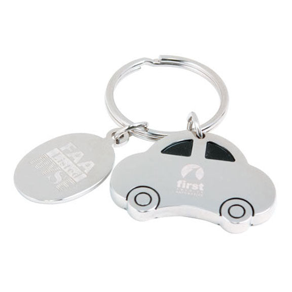 Car Metal Key Tag