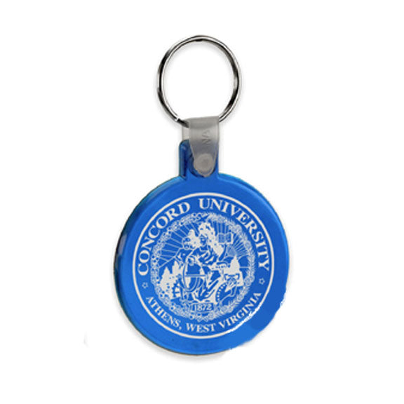 Round Soft Squeezable Key Tag