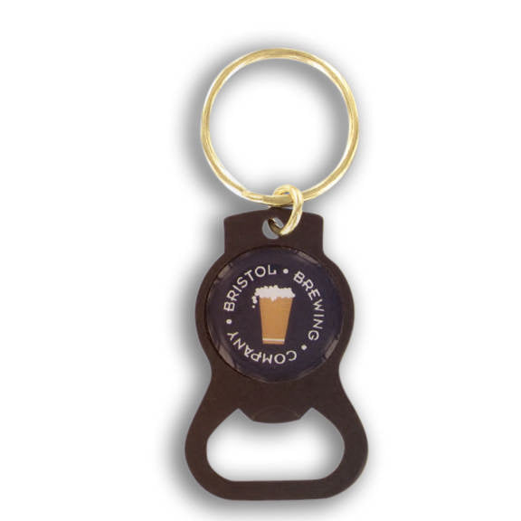 Metal Bottle Opener Key Tag