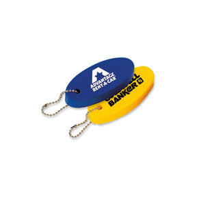 Floating Oval Keytag