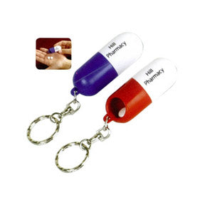 Pill Holder Key Chain