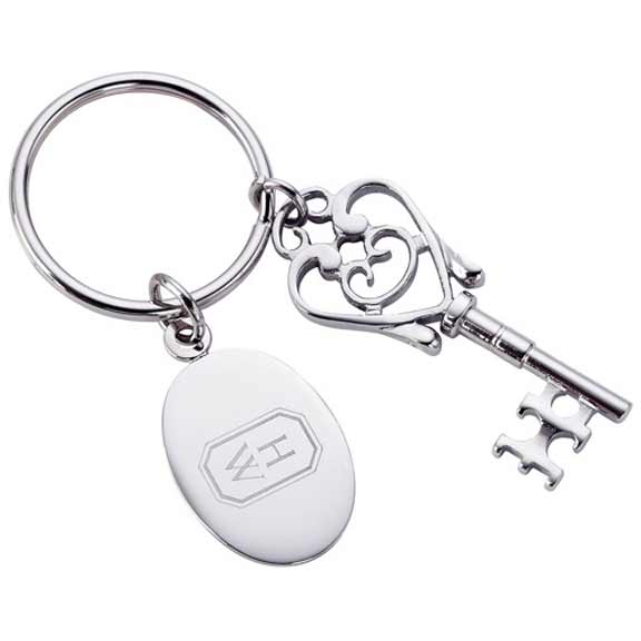 Key-To-Success Metal Keytag