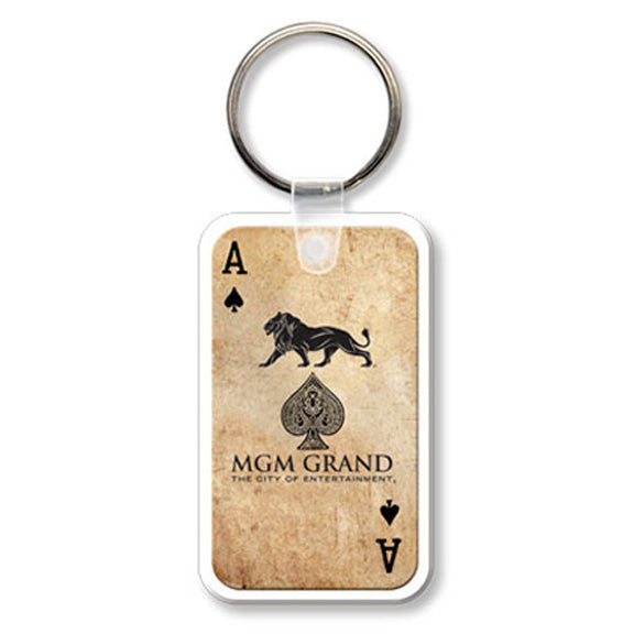 Full Color Rectangle Key Tag