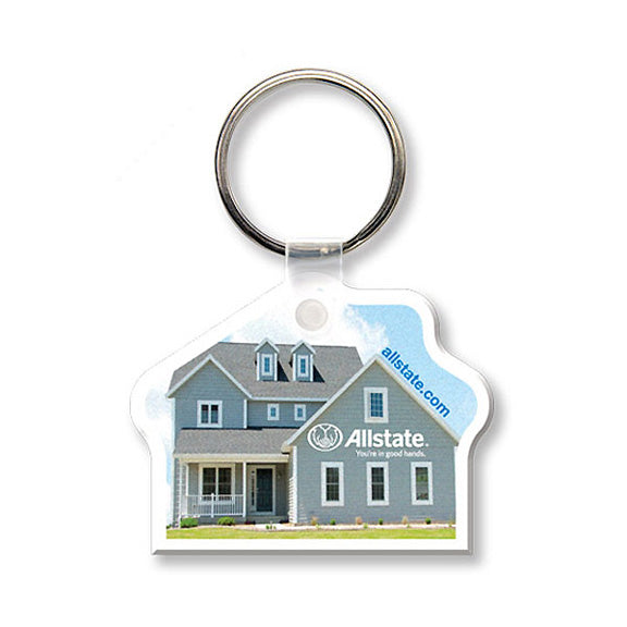 Full Color House Key Tag