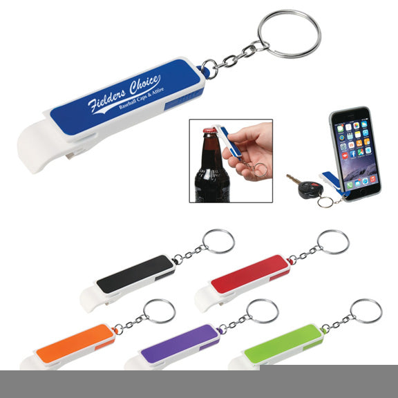 Bottle Opener Phone Stand Key Chain