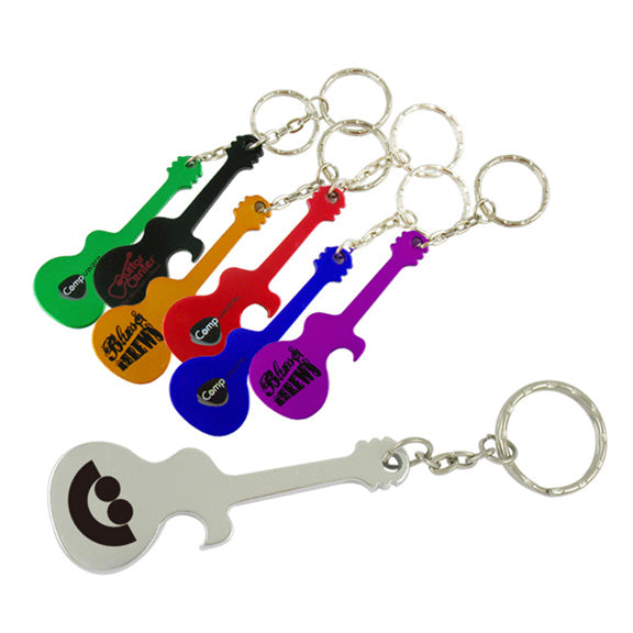 Guitar Metal Bottle Opener Key Tag