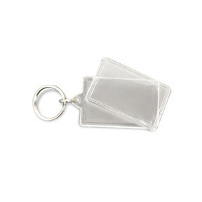Rectangle Acrylic Key Tag Parts