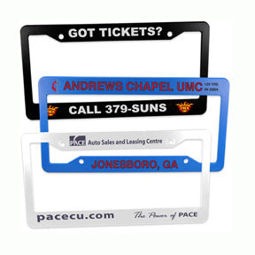 License Plate Frames