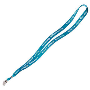 Lanyard 3/8 Inch with Bulldog Clip