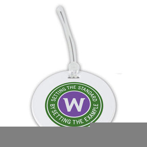 Round Luggage Tag