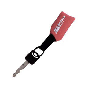 1 5/8 Neoprene Float Key Tag and Metal Split-ring