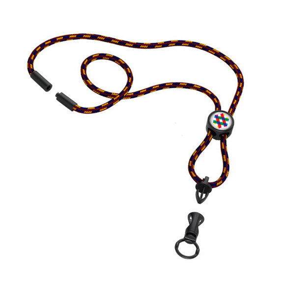 3/16 Power Cord Lanyard w/Snap-Buckle Release w/O-ring Attachment and Convenience Release