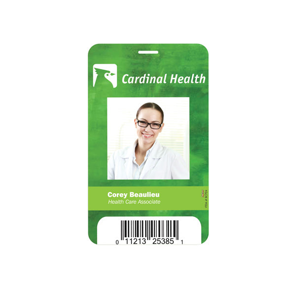 3 5/8 X 5 1/2  Plastic Identification Badge