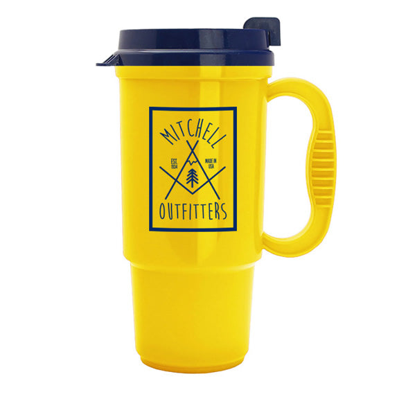 The Commuter Insulated Auto Travel  Mug 16 ounce