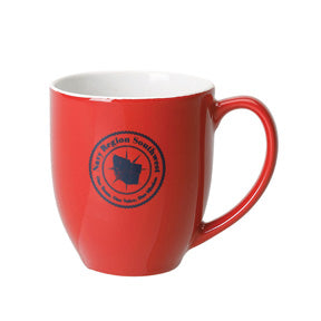 Red 2-Tone Bistro Mug - 15 ounce