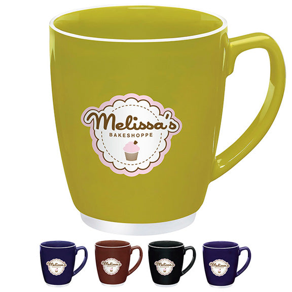 Large Color Bistro with Accent Mug - 20 oz