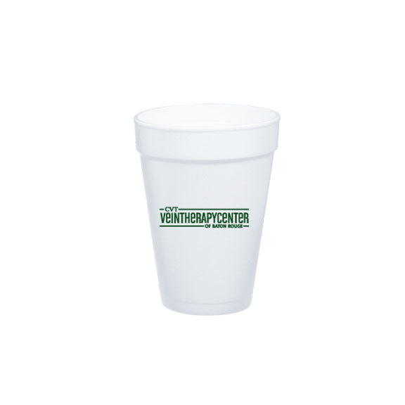 8 Oz White Styrofoam Cup