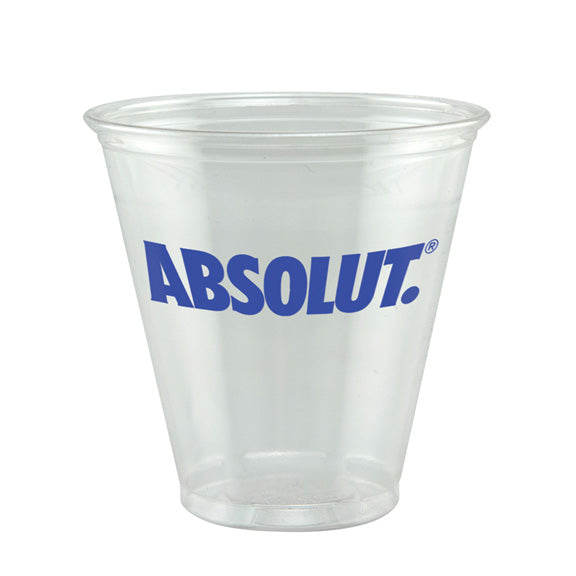 Soft sided cup 5 oz clear or frosted