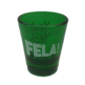 Green Shot Glass