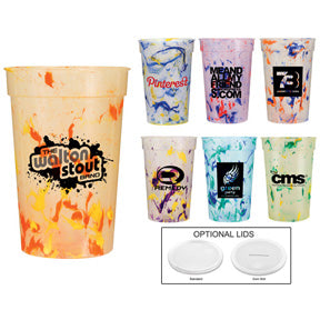 17 oz. Confetti Stadium Cup