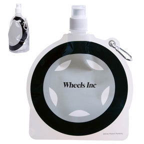 HydroPouch 24 oz. Tire Collapsible Water Bottle