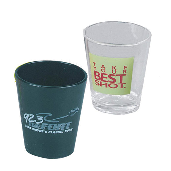 Molded Plastic Shot Glass