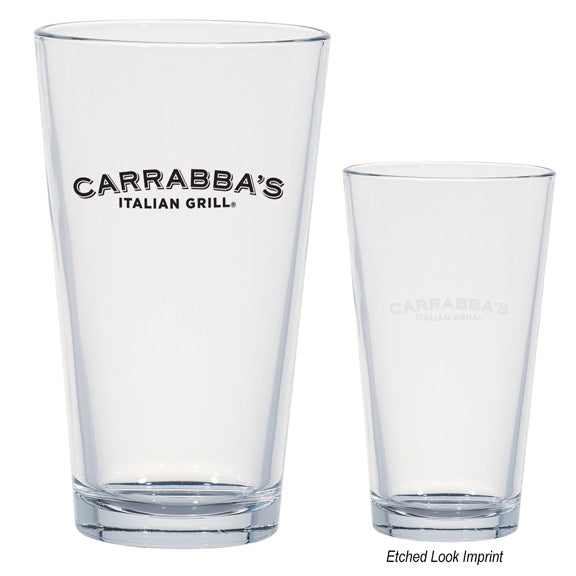 16 oz Classic Ale Pint Glass Cup