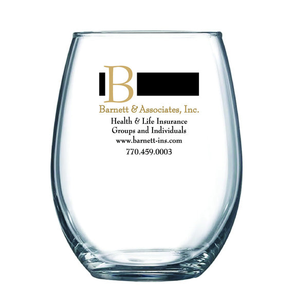 15 Ounce Stemless Wine Glass