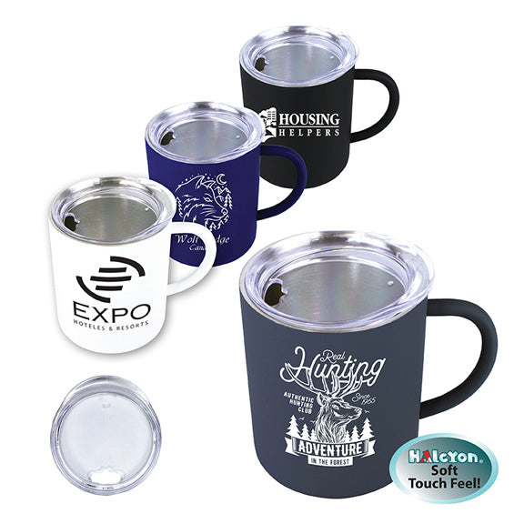 14 oz. Halcyon Coffee Mug with Acrylic Lid