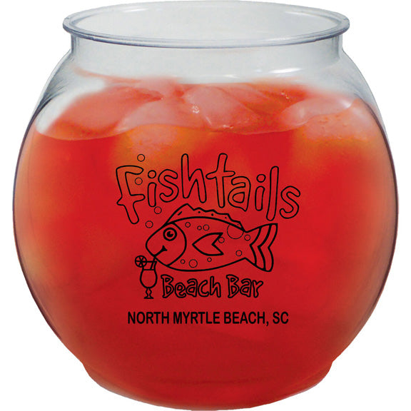 20 oz. Clear Plastic Fish Bowl