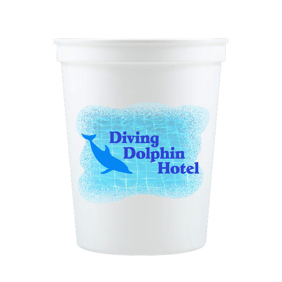 16 oz Stadium Cup - White