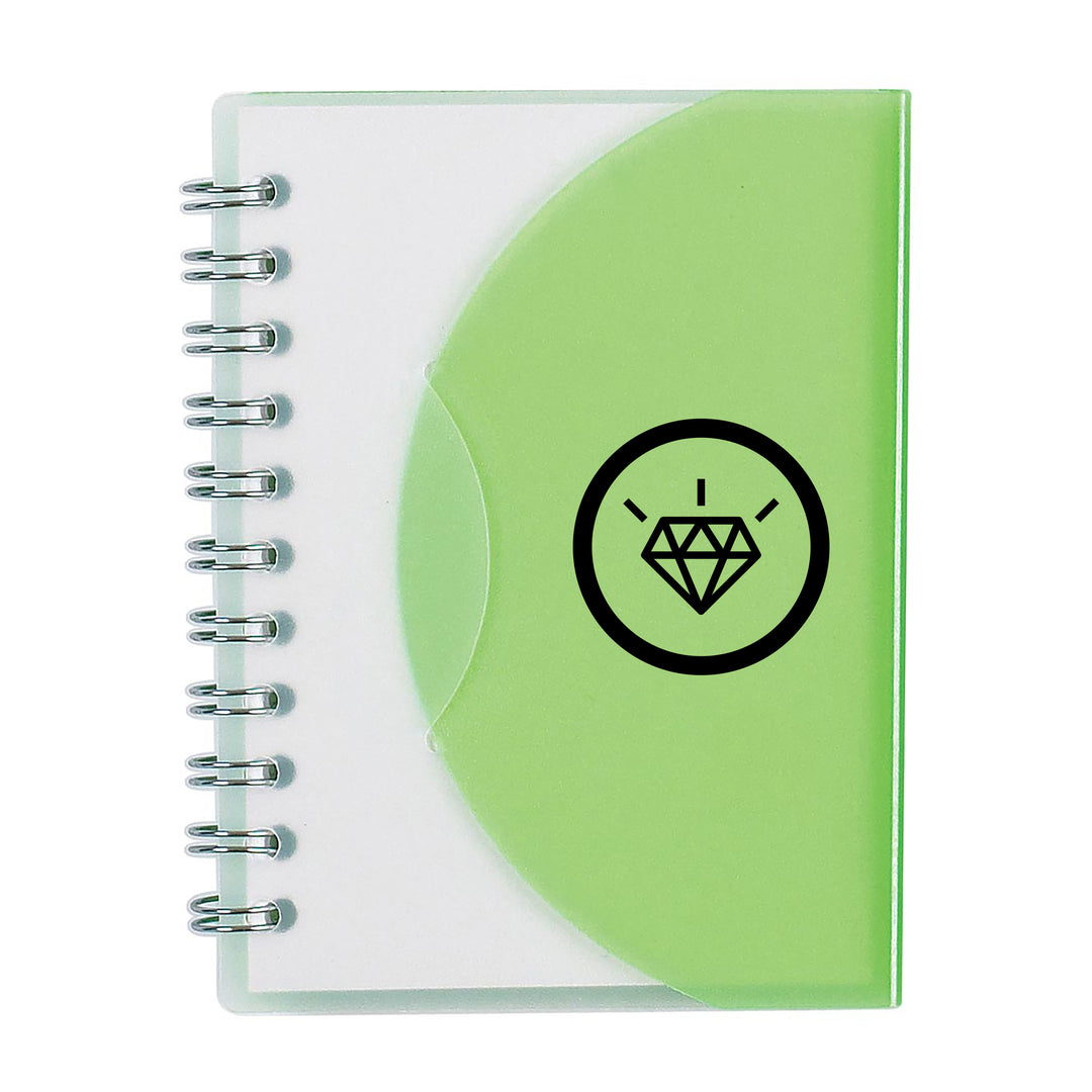60 Page Mini Spiral Notebook